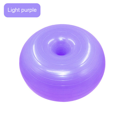 50cm Doughnut Yoga Ball Thickened Explosion-proof Ball Yoga Hemisphere