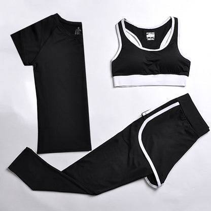 Yoga clothes sports three-piece suit