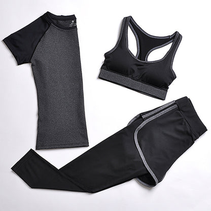 Yoga clothes sports three-piece suit