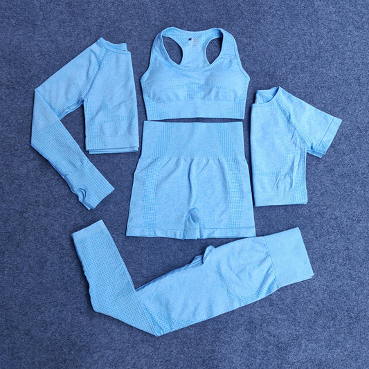 European and American yoga clothes 5-piece set