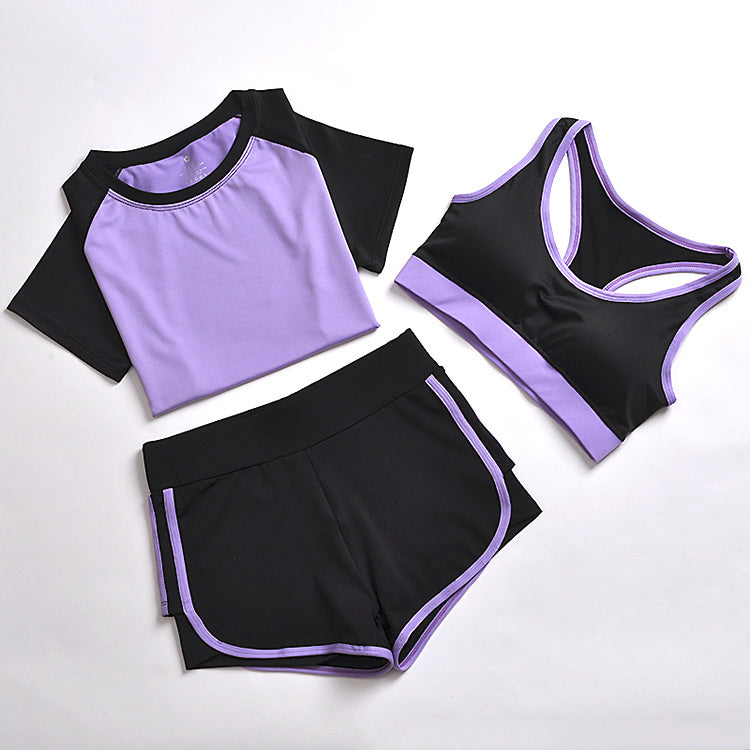 Yoga clothes sports three-piece suit