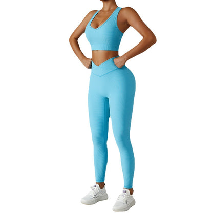 Women's Outdoor Running Fitness Top Yoga Clothes