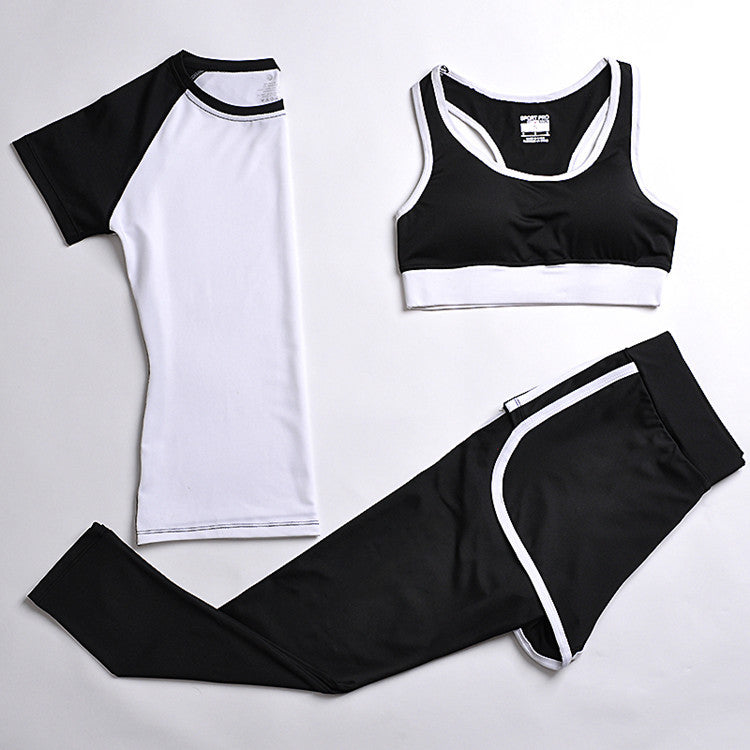 Yoga clothes sports three-piece suit