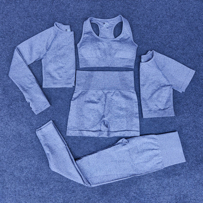 European and American yoga clothes 5-piece set