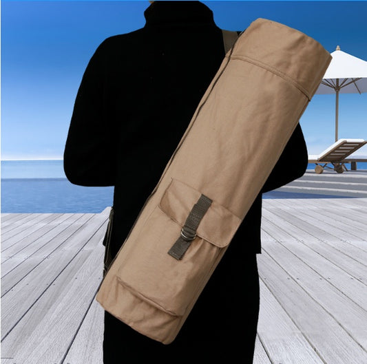 Cylindrical Yoga Bag Multifunctional Large-Capacity Yoga