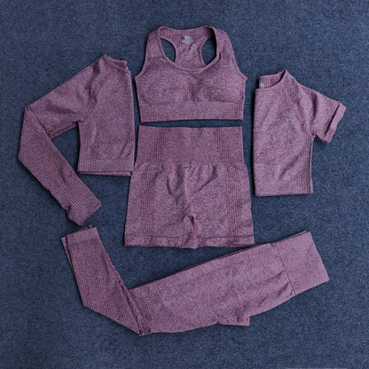 European and American yoga clothes 5-piece set