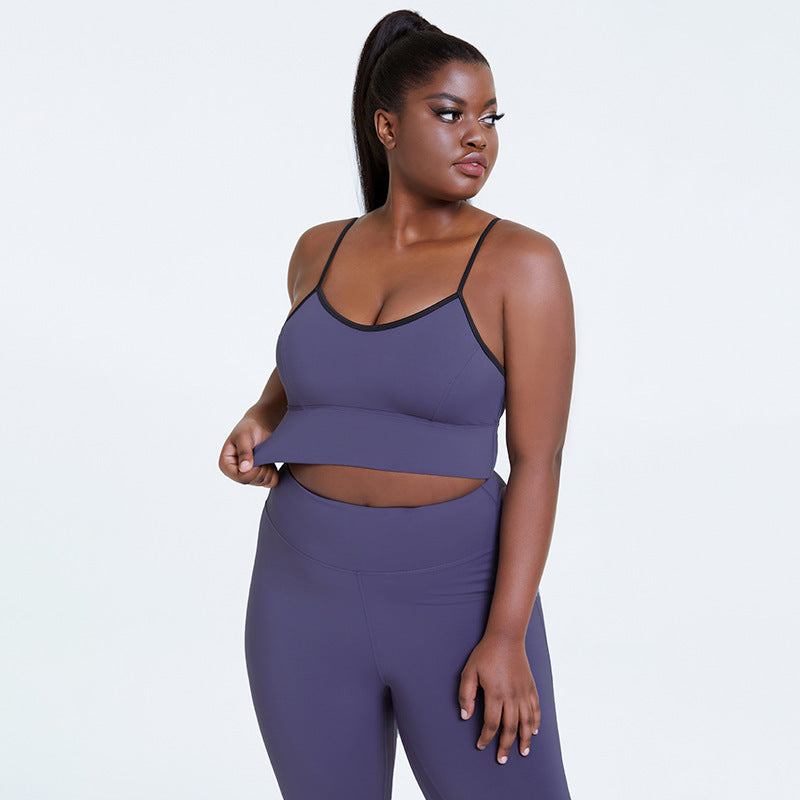 Yoga Clothes Women's Plus Size Solid Color