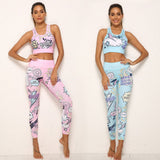 2 piece yoga set women's workout clothes