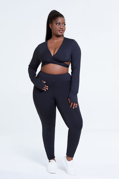 Summer Plus Size Women's Sports Fitness Yoga Clothes Two-piece Suit