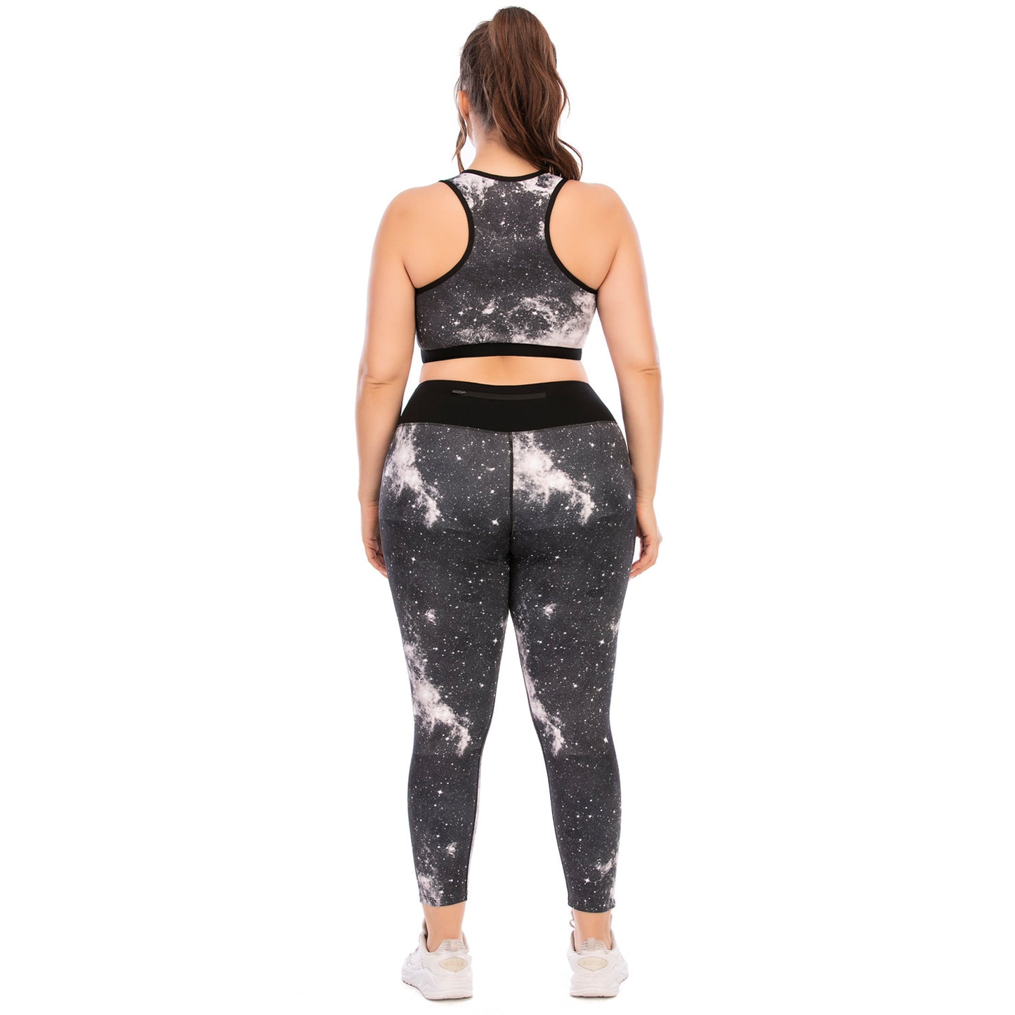 Workout Clothes Suit Plus Size Yoga Clothes Tight-fitting  Pants Sports Bra