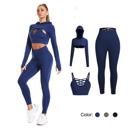 Running Buttocks And Waist Yoga Clothes Suit